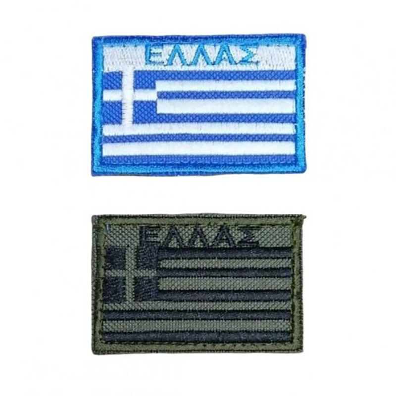 Σήμα Μπράτσου Ελληνική Σημαία (2 Χρώματα)