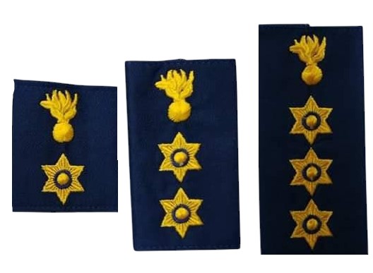 Επωμίδες Κατωτέρων Αξιωματικών Ελληνικής Αστυνομίας