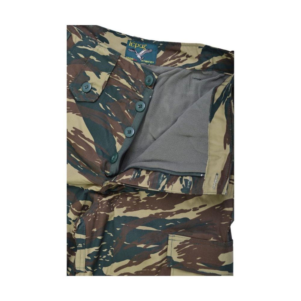 Παντελόνι Ελληνικής Παραλλαγής με Εσωτερική Θερμομονωτική Επένδυση Fleece