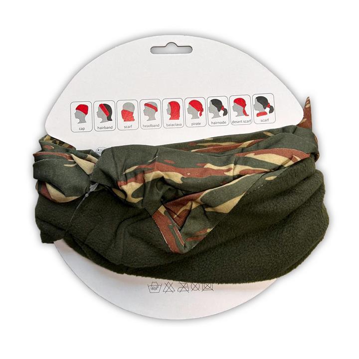 Kασκόλ-Λαιμός με Fleece Επένδυση & Ύφασμα Ελληνικής Παραλλαγής